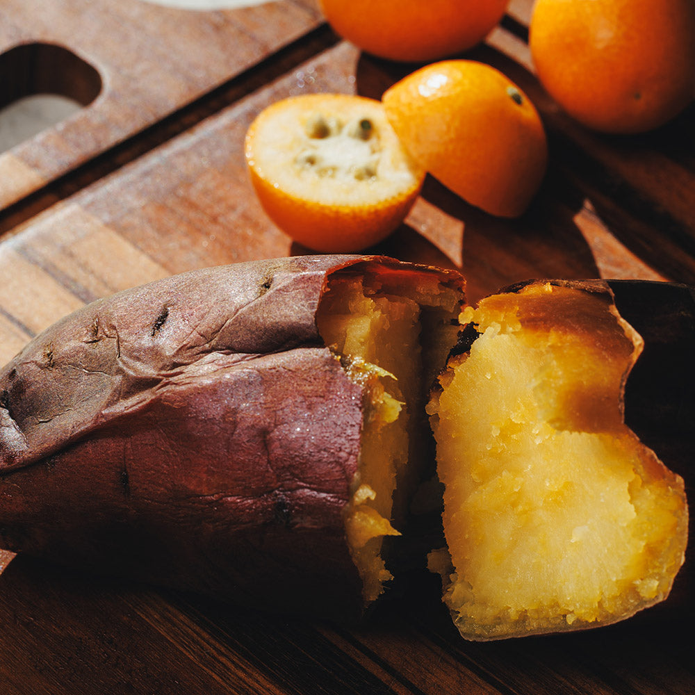 焼き芋のバスクチーズケーキ