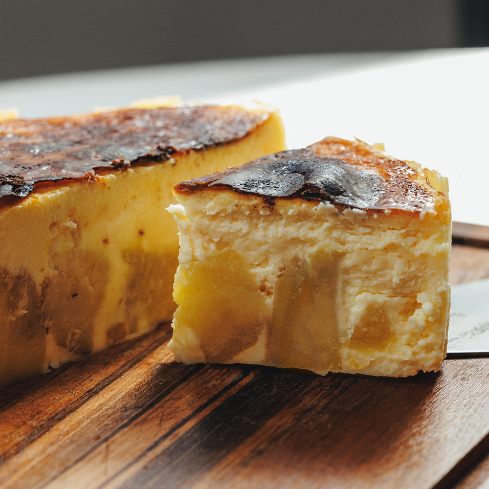 焼き芋のバスクチーズケーキ