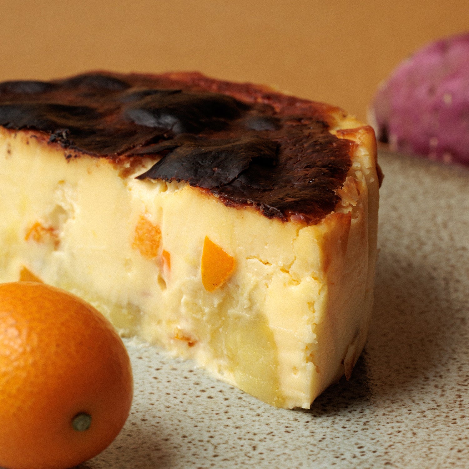 焼き芋のバスクチーズケーキ